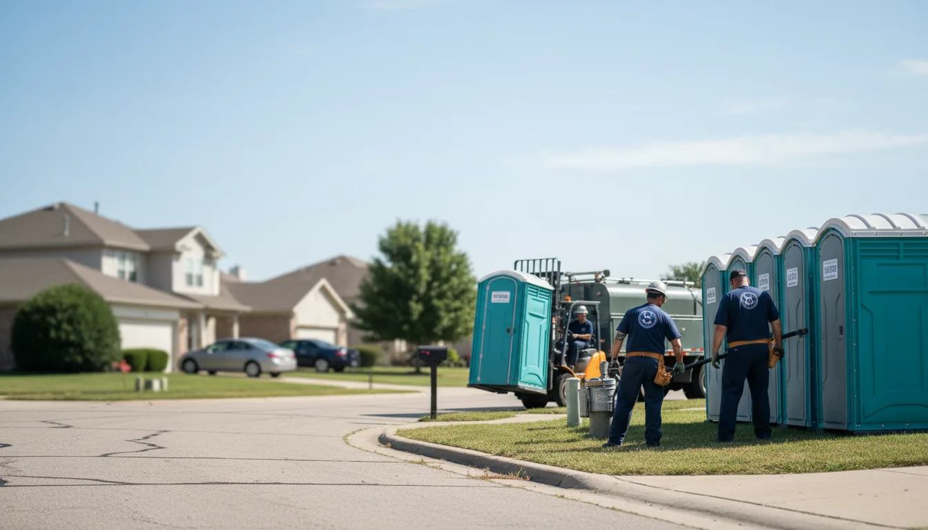 Porta Potty Rental in Moffett, OK near me